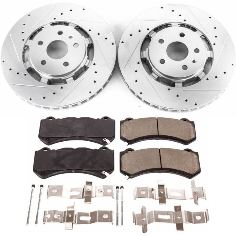 PowerStop PSB Z23 Evolution Kit Brakes, Rotors & Pads Brake Kits - Performance D&S main image