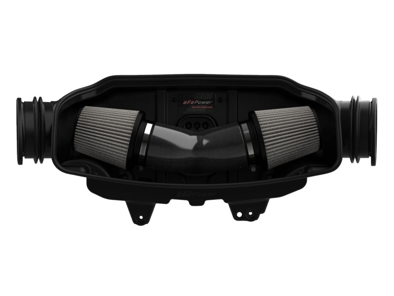 aFe 2020 Corvette C8 Track Series Carbon Fiber Cold Air Intake System With Pro DRY S Filters 57-10013D