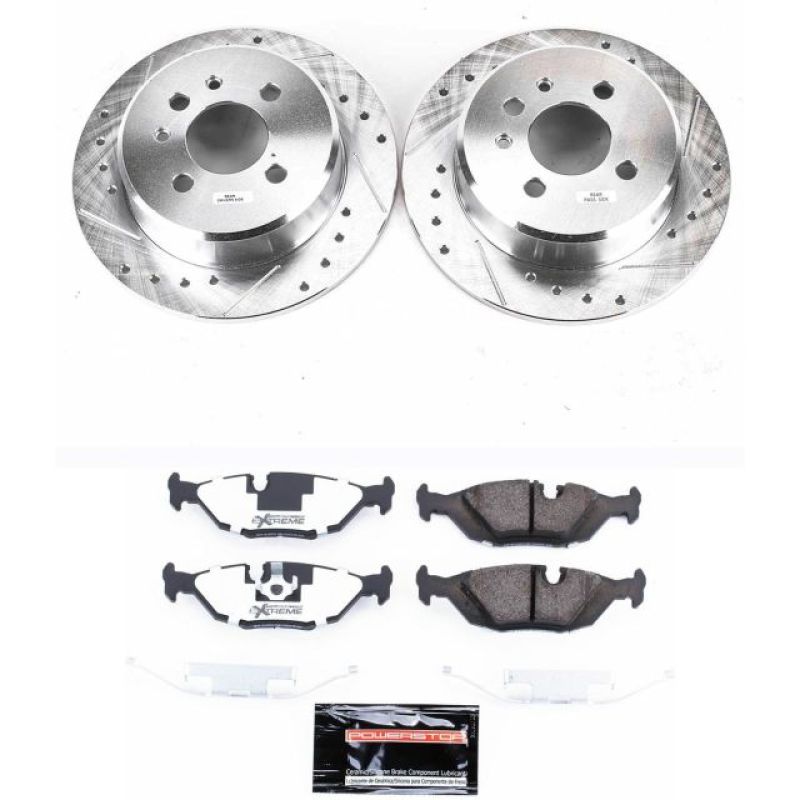 PowerStop PSB Z26 Street Warrior Kit Brakes, Rotors & Pads Brake Kits - Performance D&S main image