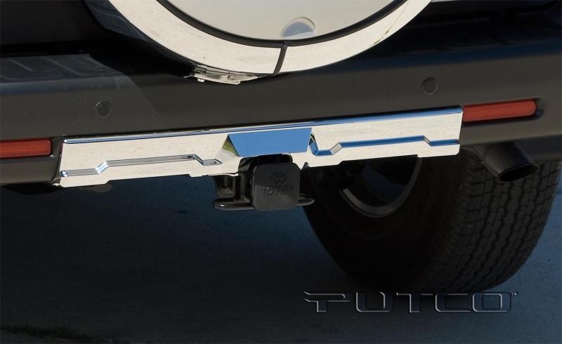 Putco 07-14 Toyota FJ Cruiser Rear Apron Cover (w/ hitch Opening) 404210 Main Image