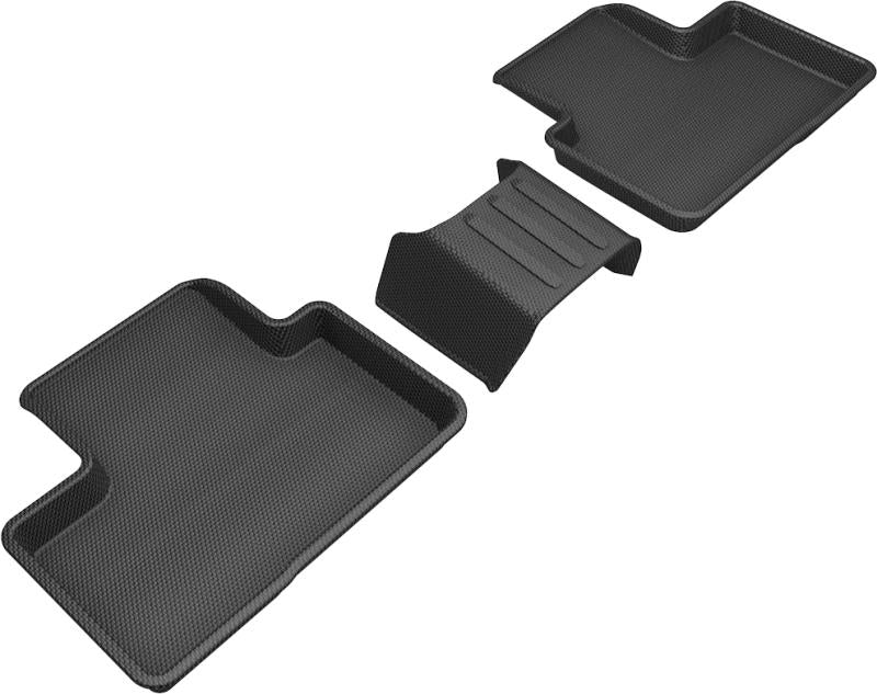 3D MAXpider 2019-2020 Volvo XC40 Kagu 2nd Row Floormats - Black L1VV03021509 Main Image