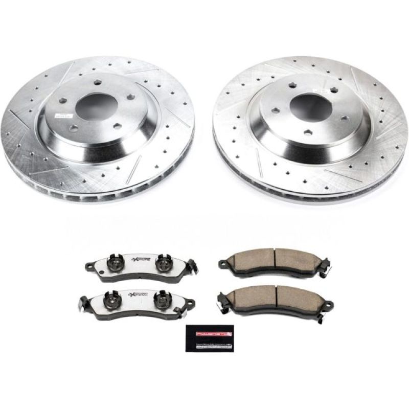 PowerStop PSB Z26 Street Warrior Kit Brakes, Rotors & Pads Brake Kits - Performance D&S main image