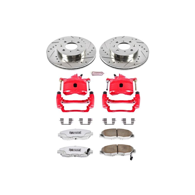 PowerStop PSB Z26 Street Kit w/Cals Brakes, Rotors & Pads Brake Kits - Performance D&S main image