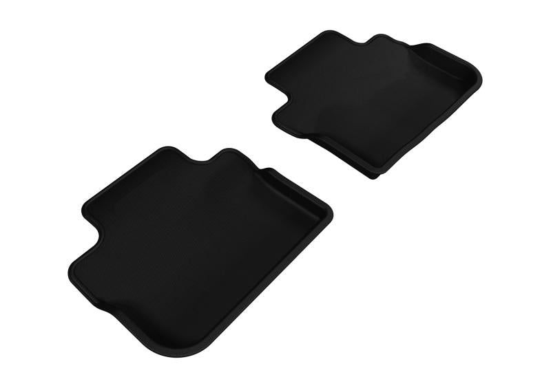 3D MAXpider 2009-2013 Cadillac CTS Kagu 2nd Row Floormats - Black L1CD00721509 Main Image