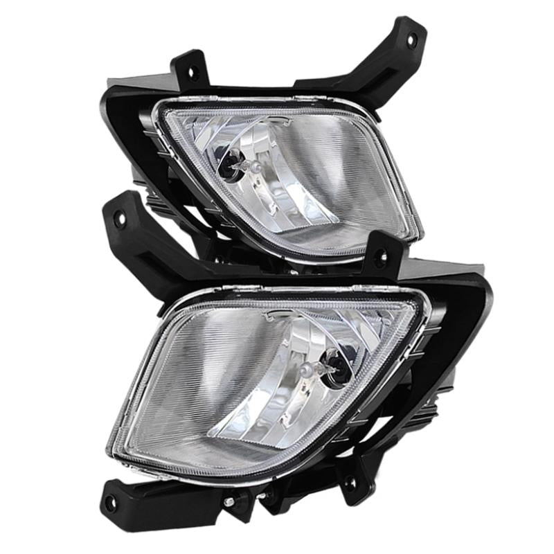 Spyder Hyundai Tucson 2010-2014 OE Style Fog Lights W/Switch Clear FL-HYTU2010-C 5064943 Main Image