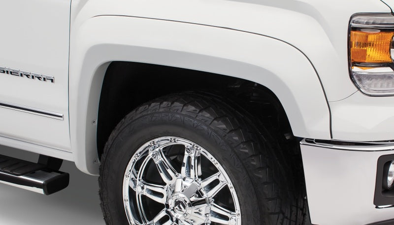 Bushwacker 16-18 GMC Sierra 1500 Extend-A-Fender Style Flares 2pc - Black 40149-02