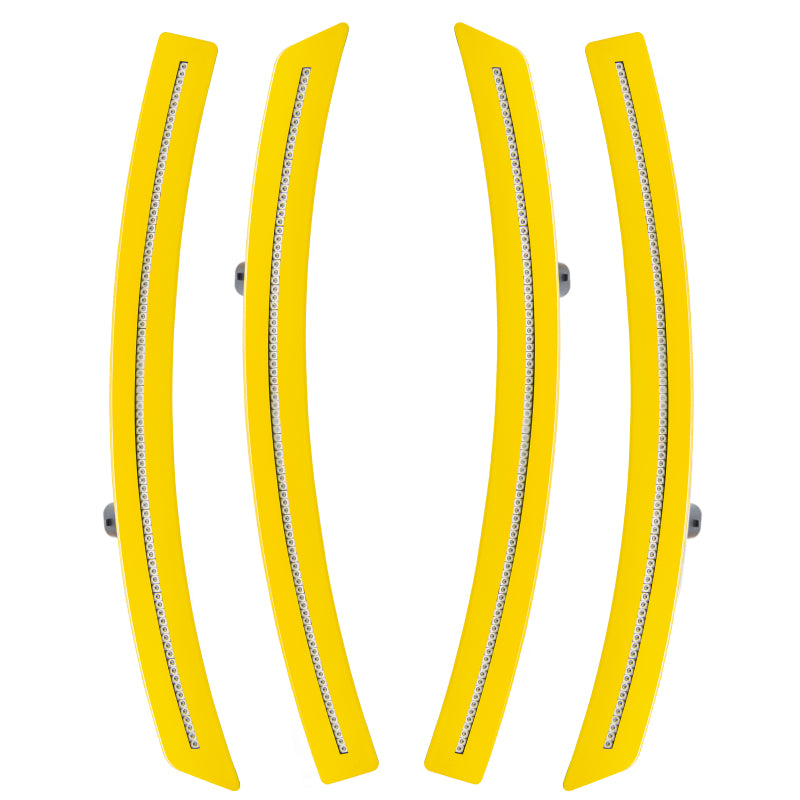 ORACLE Lighting Oracle Chevy Corvette C7 Concept Sidemarker Set - Clear - Velocity Yellow Tintcoat (G8A) 2392-G8A-C