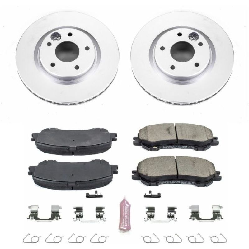 PowerStop PSB Z17 Evolution Coated Kit Brakes, Rotors & Pads Brake Kits - Performance Blank main image