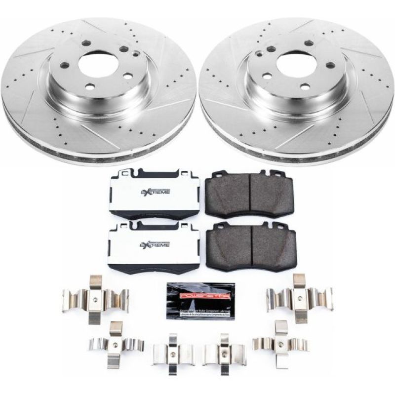 PowerStop PSB Z26 Street Warrior Kit Brakes, Rotors & Pads Brake Kits - Performance D&S main image