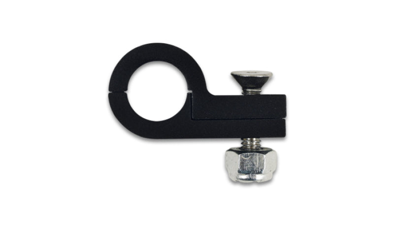 Vibrant Billet Aluminum P-Clamp 3/4in ID - Anodized Black 20679