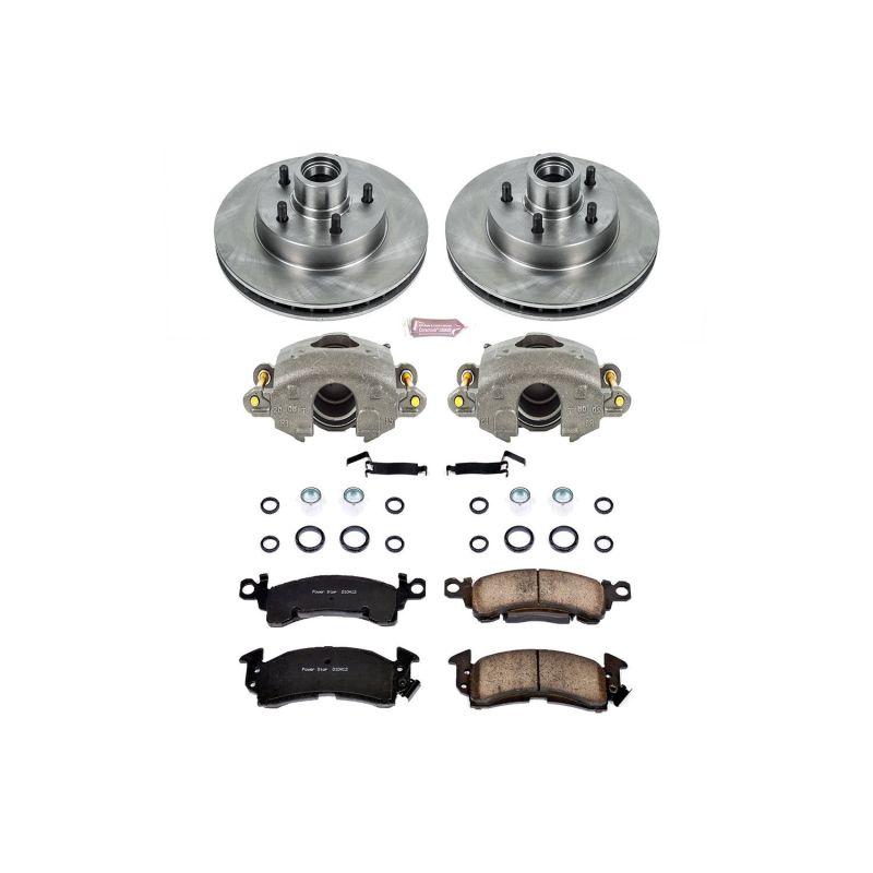 PowerStop PSB Autospecialty Kit w/Cals Brakes, Rotors & Pads Brake Kits - OE main image