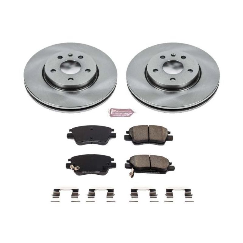 PowerStop PSB Autospecialty Kit Brakes, Rotors & Pads Brake Kits - OE main image