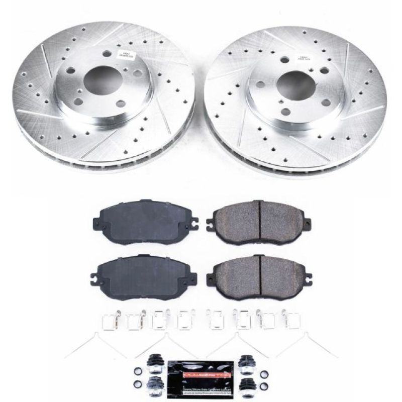 PowerStop PSB Z23 Evolution Kit Brakes, Rotors & Pads Brake Kits - Performance D&S main image