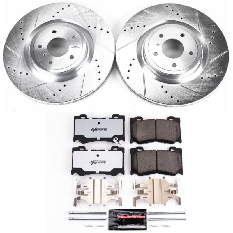 PowerStop PSB Z26 Street Warrior Kit Brakes, Rotors & Pads Brake Kits - Performance D&S main image