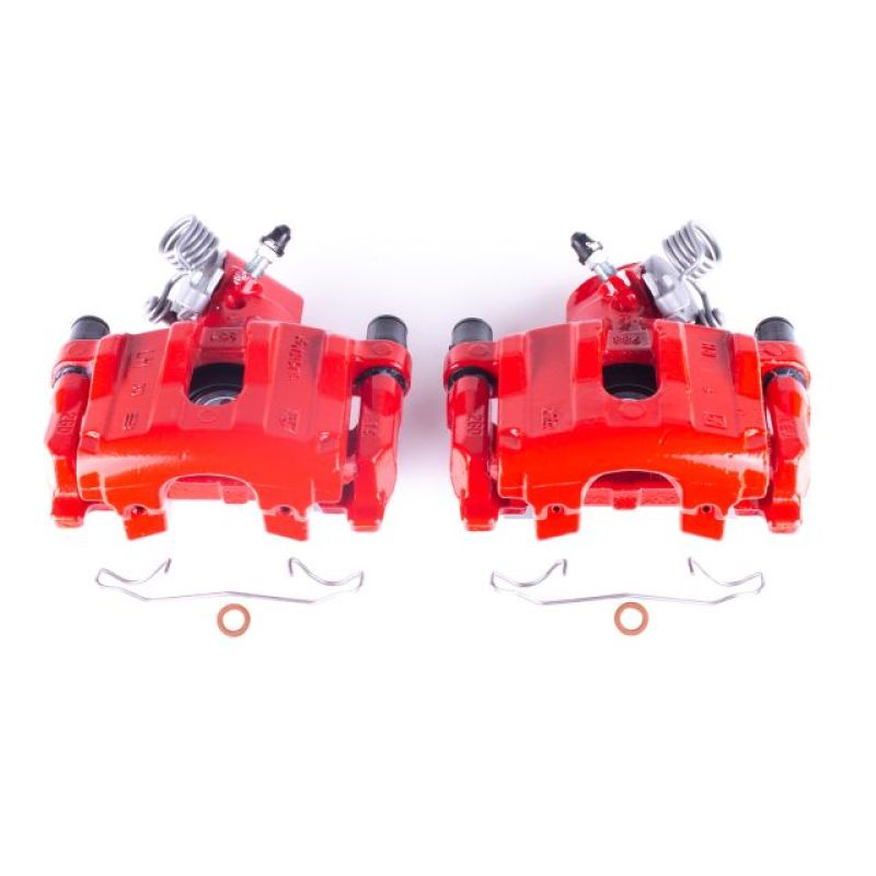 PowerStop PSB Red Calipers Brakes, Rotors & Pads Brake Calipers - Perf main image