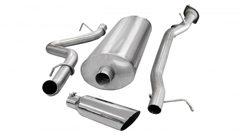 Corsa/dB 07-10 Chevrolet Silverado Ext. Cab/Long Bed 2500 6.0L V8 Polished Sport Cat-Back Exhaust 24896 Main Image