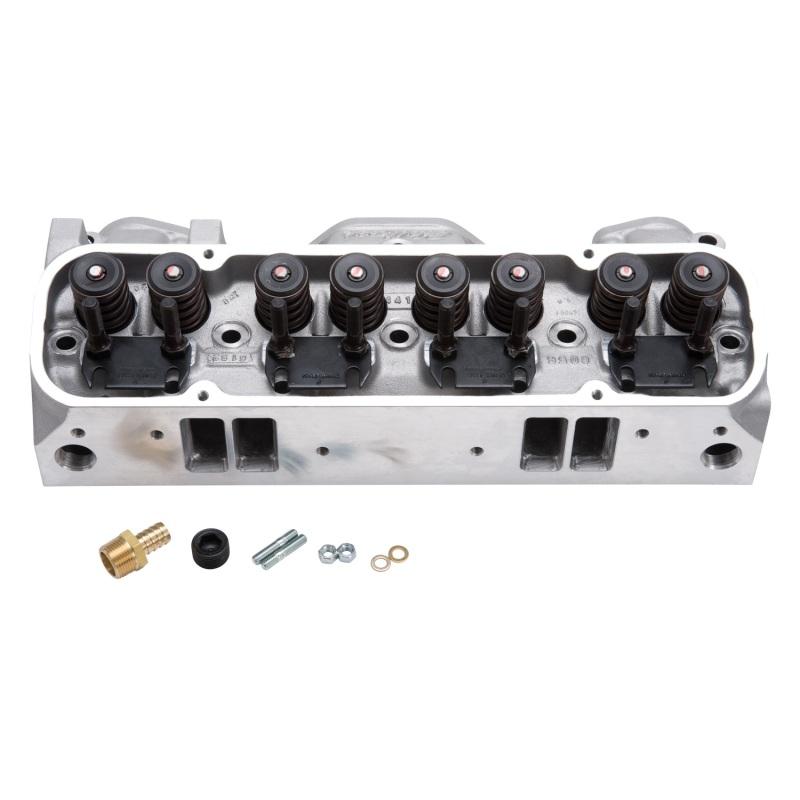 Edelbrock Cylinder Head Performer RPM CNC Pontiac 1962-1969 455 CI C8 72 cc Combustion Chamber 61515 Main Image