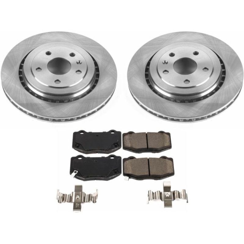 PowerStop PSB Autospecialty Kit Brakes, Rotors & Pads Brake Kits - OE main image