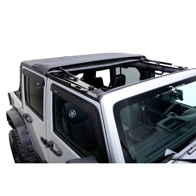 Rampage 2007-2018 Jeep Wrangler(JK) Trailview Fastback - Black Diamond 139935