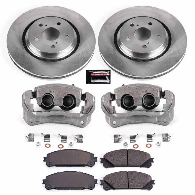 PowerStop PSB Autospecialty Kit w/Cals Brakes, Rotors & Pads Brake Kits - OE main image