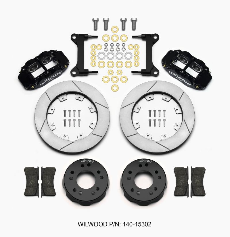 Wilwood Narrow Superlite 4R Front Kit 12.19in 63-87 C10 w/ Wilwood Pro Spindles 140-15302 Main Image