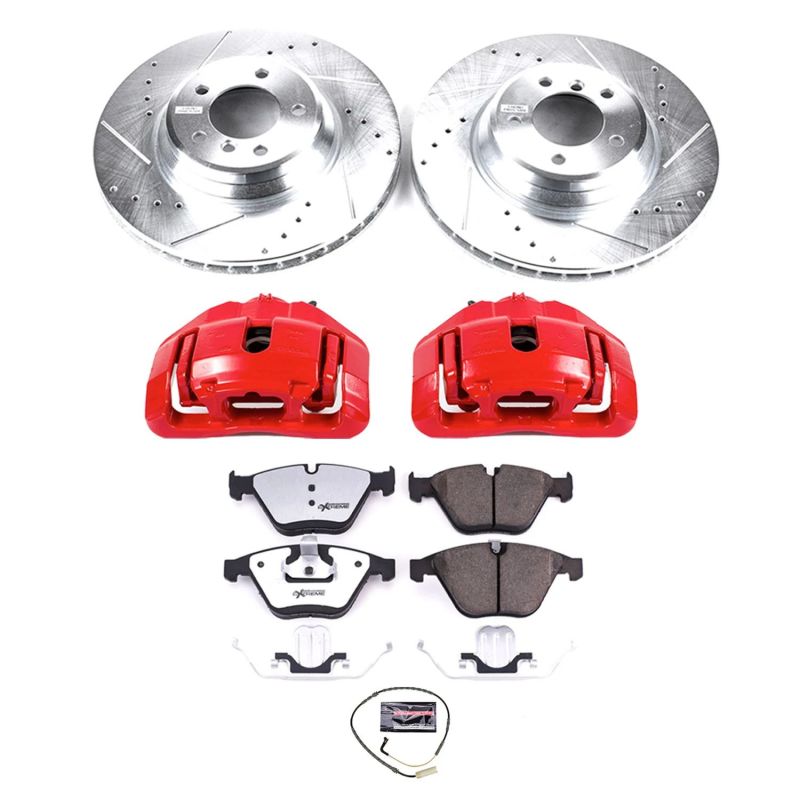 PowerStop PSB Z26 Street Kit w/Cals Brakes, Rotors & Pads Brake Kits - Performance D&S main image