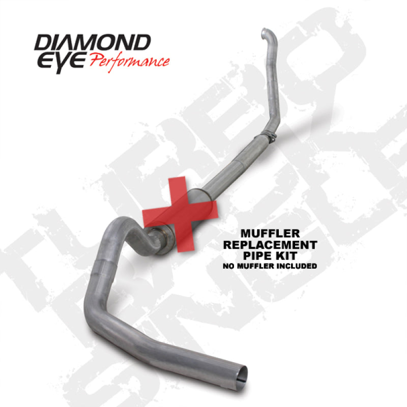 Diamond Eye Performance DEP Turbo Back Exhaust Kit AL Exhaust, Mufflers & Tips Turbo Back main image