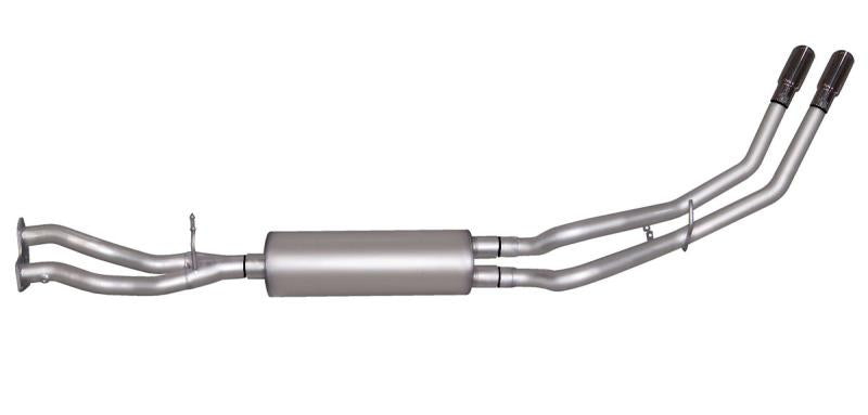 Gibson 96-99 Chevrolet Tahoe LS 5.7L 2.25in Cat-Back Dual Sport Exhaust - Stainless 65401 Main Image