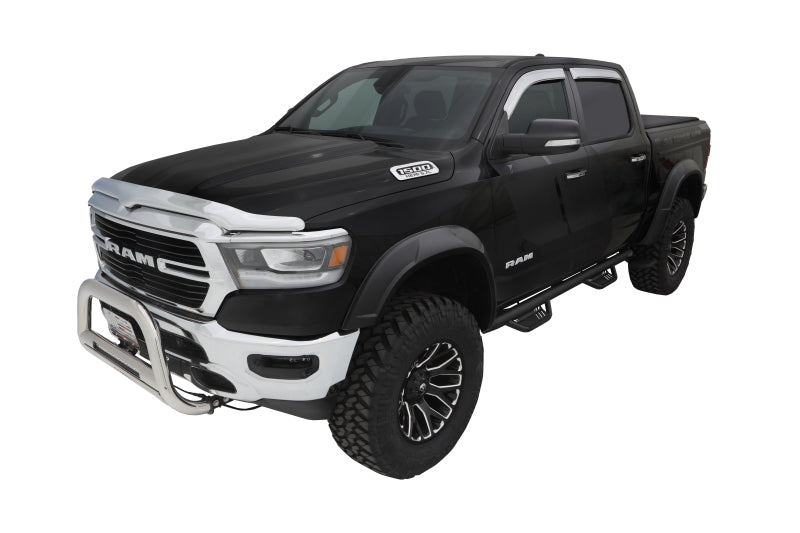 Bushwacker 09-18 Ram 1500 w/ 67.4in Fleetside Bed (Ex. R/T and Rebel) DRT Style Flares 4pc - Black 50932-02