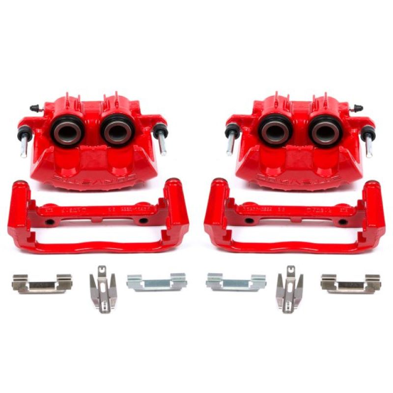 PowerStop PSB Red Calipers Brakes, Rotors & Pads Brake Calipers - Perf main image