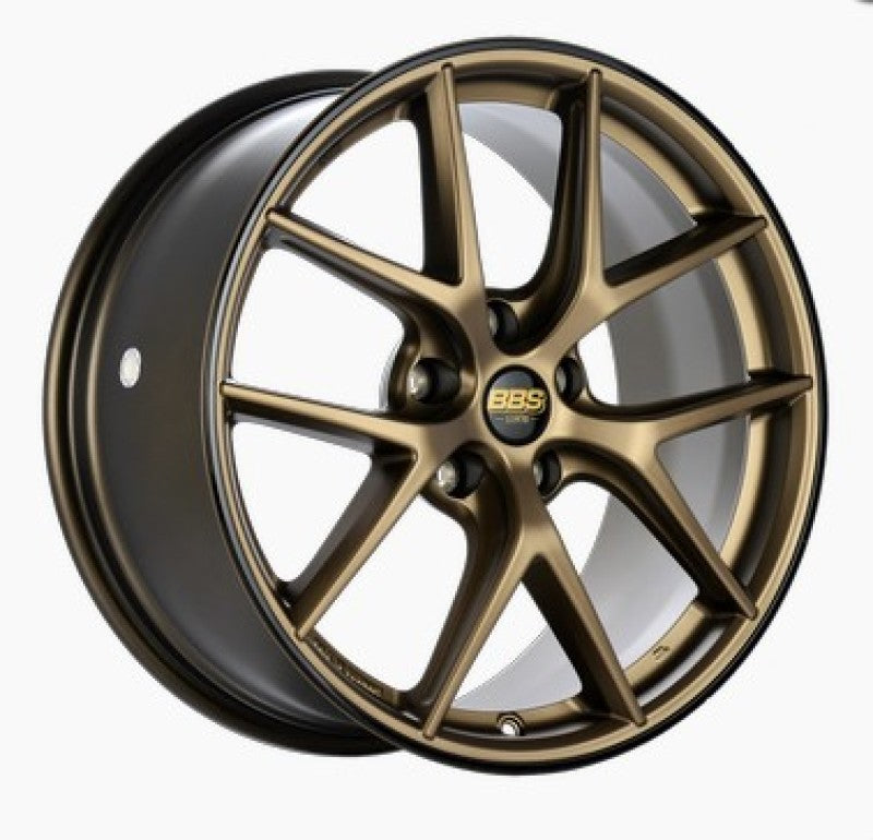 BBS CI-R 19x8.5 5x112 ET45 Bronze Polished Rim Protector Wheel -82mm PFS/Clip Required CI2103MBZ