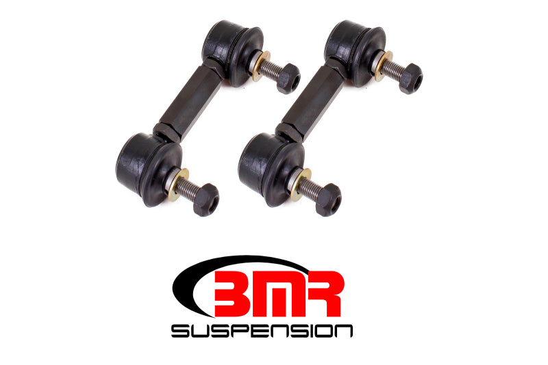 BMR 10-11 5th Gen Camaro Rear Sway Bar End Link Kit - Black ELK006