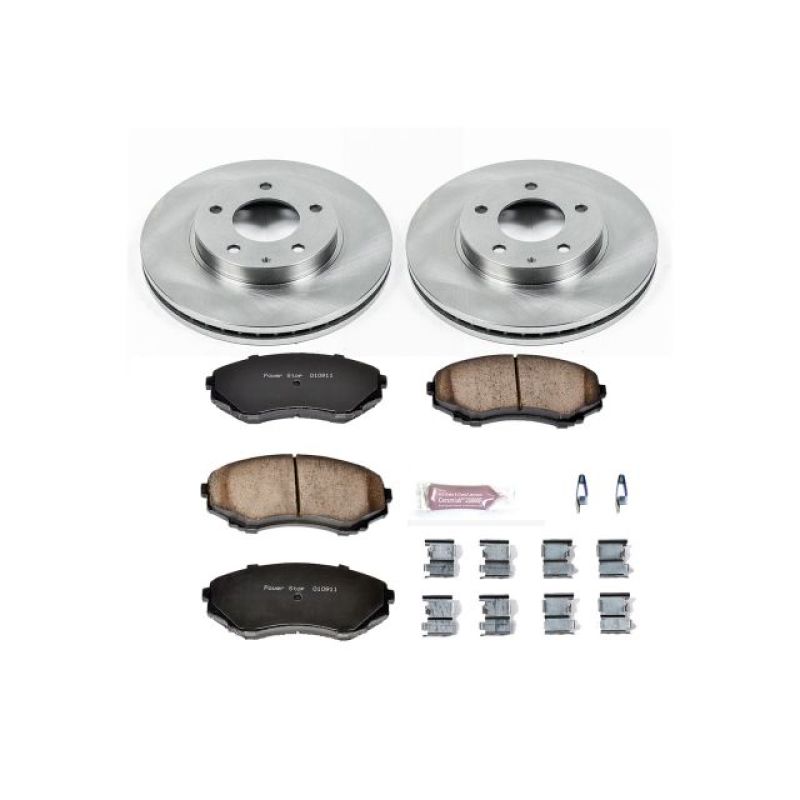 PowerStop PSB Autospecialty Kit Brakes, Rotors & Pads Brake Kits - OE main image