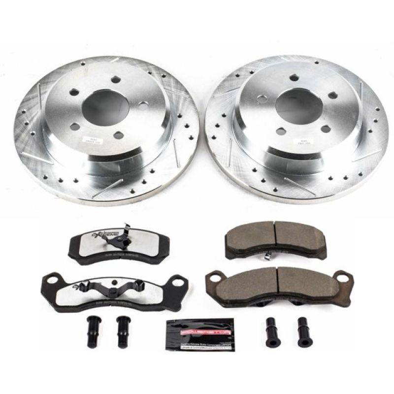 PowerStop PSB Z26 Street Warrior Kit Brakes, Rotors & Pads Brake Kits - Performance D&S main image