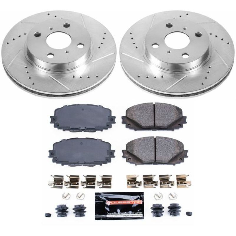 PowerStop PSB Z23 Evolution Kit Brakes, Rotors & Pads Brake Kits - Performance D&S main image