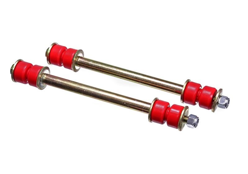 Energy Suspension Universal Fixed Length Red End Link Set (6in Length) 9.8175R Main Image