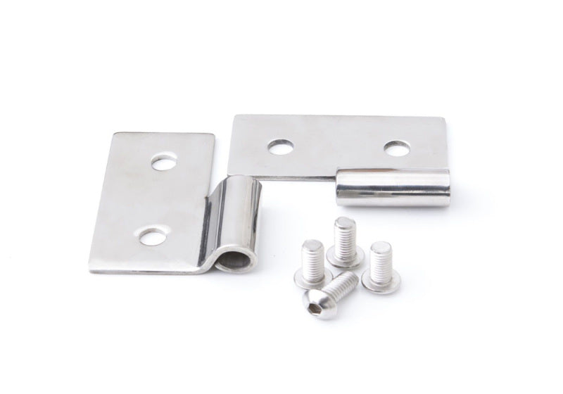 Rampage 1976-1983 Jeep CJ5 Lower Door Hinges - Stainless 7407