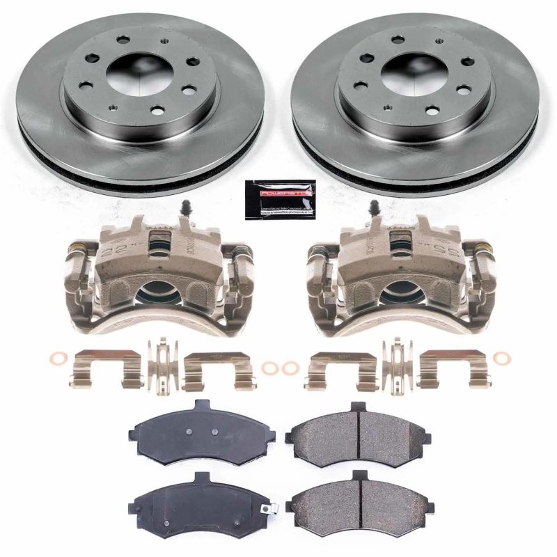 PowerStop PSB Autospecialty Kit w/Cals Brakes, Rotors & Pads Brake Kits - OE main image