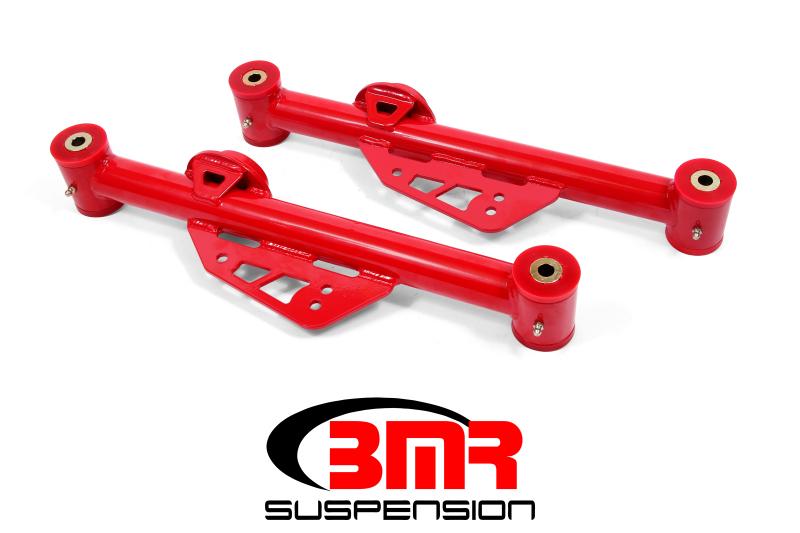 BMR 79-98 Fox Mustang Non-Adj. Lower Control Arms (Polyurethane) - Red TCA014R Main Image