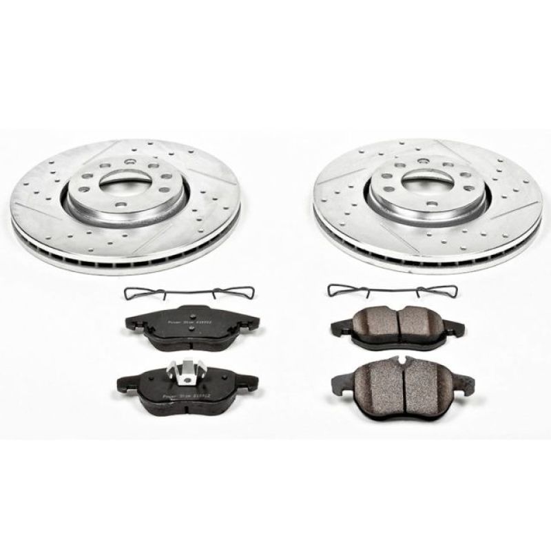 PowerStop PSB Z23 Evolution Kit Brakes, Rotors & Pads Brake Kits - Performance D&S main image