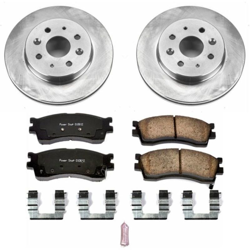 PowerStop PSB Autospecialty Kit Brakes, Rotors & Pads Brake Kits - OE main image