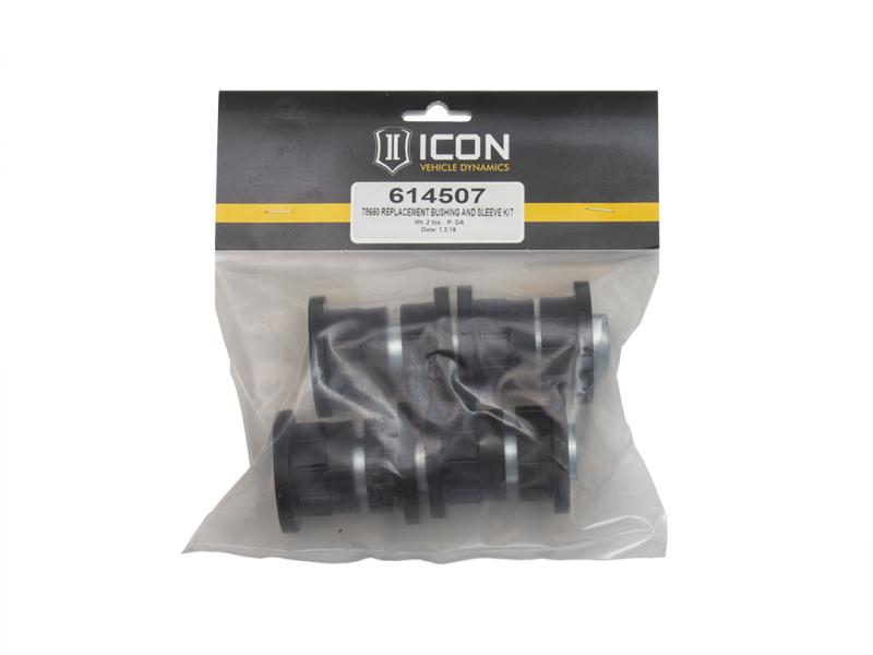 ICON 78650 Upper Control Arm Bushing & Sleeve Kit 614507 Main Image