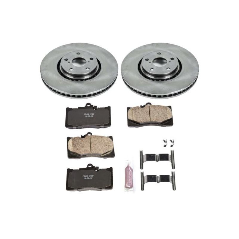 PowerStop PSB Autospecialty Kit Brakes, Rotors & Pads Brake Kits - OE main image