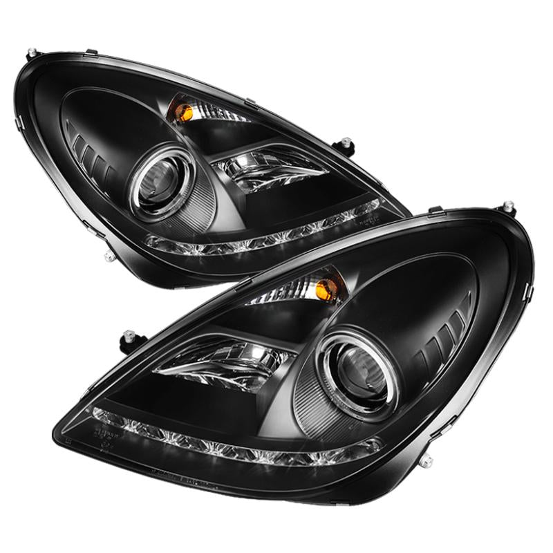 Spyder Mercedes Benz SLK 05-10 Projector Xenon/HID Model- DRL Blk PRO-YD-MBSLK05-HID-DRL-BK 5015006 Main Image