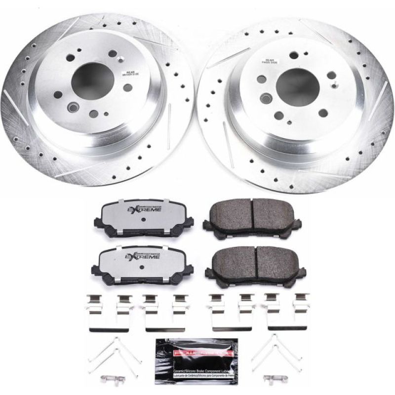 PowerStop PSB Z36 Truck & Tow Kit Brakes, Rotors & Pads Brake Kits - Performance D&S main image