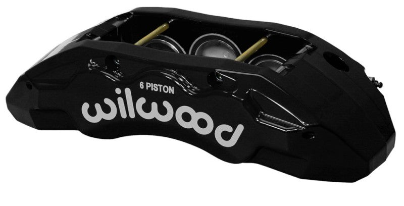 Wilwood Caliper-TX6R- R/H - Black 2.00/1.88/1.88in Pistons 1.50in Disc 120-13813-BK