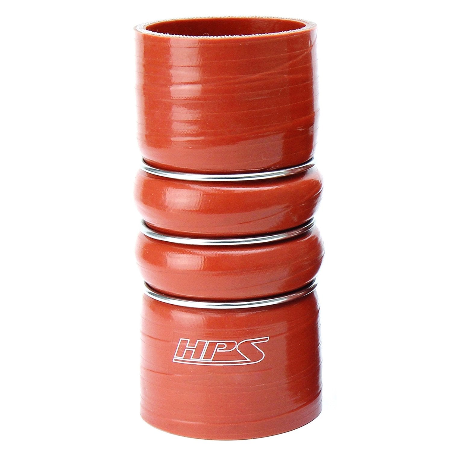 HPS 2-1/2" ID, Silicone Charge Air Cooler CAC Hose Double Hump Coupler Bellow Hot Side, Ultra High Temp 4-ply Aramid Reinforced