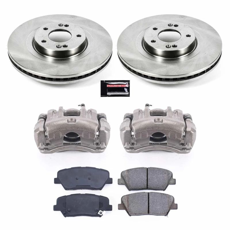 PowerStop PSB Autospecialty Kit w/Cals Brakes, Rotors & Pads Brake Kits - OE main image