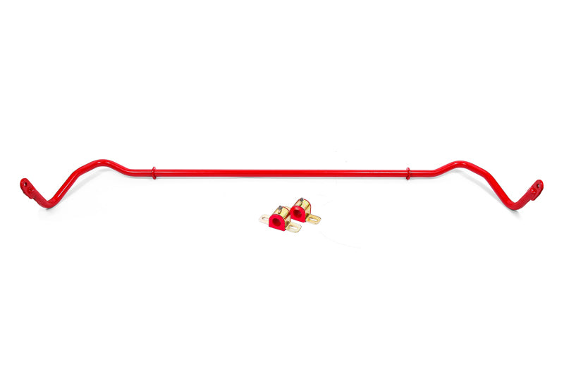 BMR 08-19 Dodge Challenger Rear Hollow 25mm Non-Adjustable Sway Bar Kit - Red SB115R