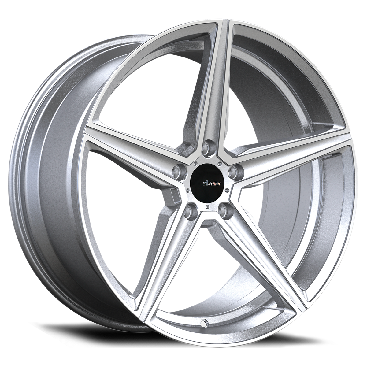 Advanti Racing Cammino Wheel Silver Machine Face 19x8.5 +45 5x120